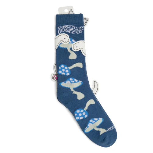 Rip N Dip Euphoria Crew Socks - Blue - Image 3