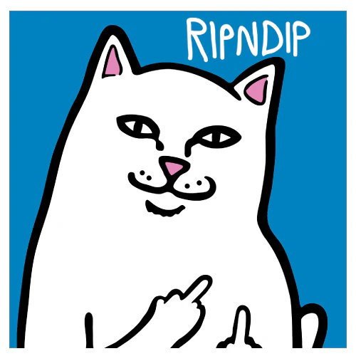Rip N Dip Euphoria Crew Socks - Blue - Image 4