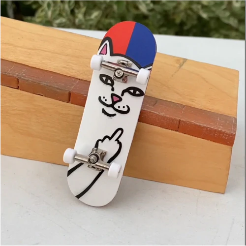 Rip N Dip Lord Nermal Mini Fingerboard Skateboard - Image 6