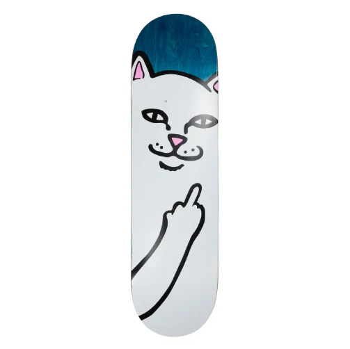 Rip N Dip Lord Nermal Skateboard Deck Blue 8.0"