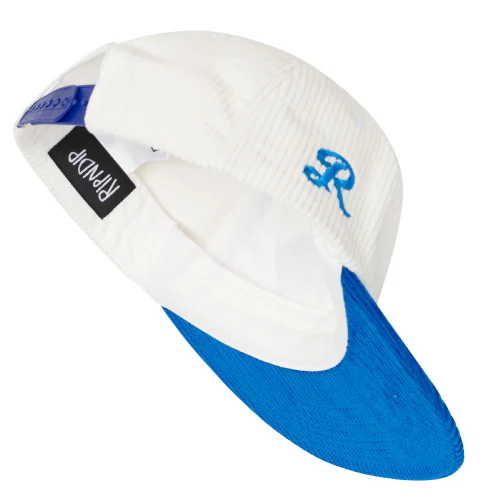 Rip N Dip Los RipNDip Corduroy Snapback Hat - White/Blue - Image 5