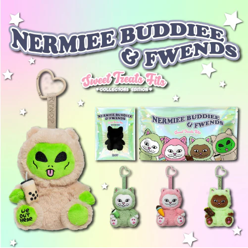 Rip N Dip Nermiee Buddiee & Friends Sweet Treats Plush - Assorted Blind Bag