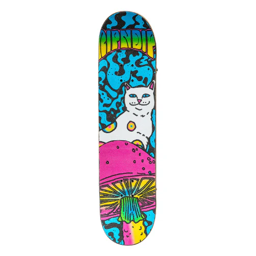 Rip N Dip Psychedelic Complete Skateboard Blue 8.25" - Image 3