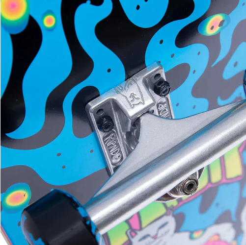 Rip N Dip Psychedelic Complete Skateboard Blue 8.25" - Image 5
