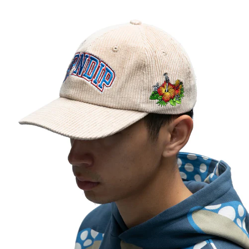 Rip N Dip Summer Friends Corduroy Snapback Hat - Tan - Image 3