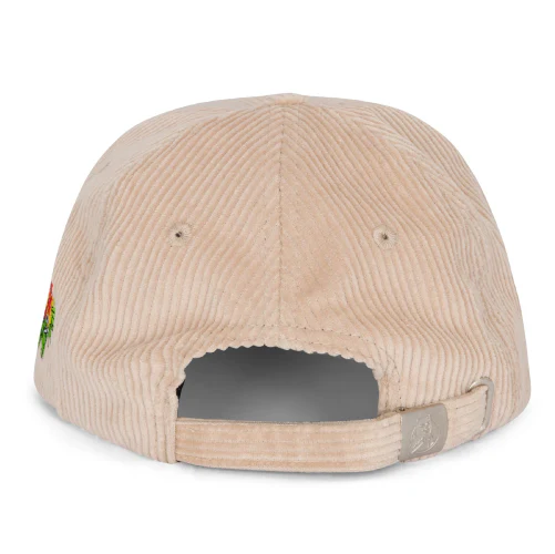 Rip N Dip Summer Friends Corduroy Snapback Hat - Tan - Image 5