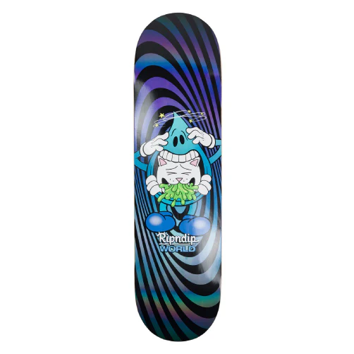 Rip N Dip X World Industries Wet Willy Nerm Skateboard Deck 8.25"