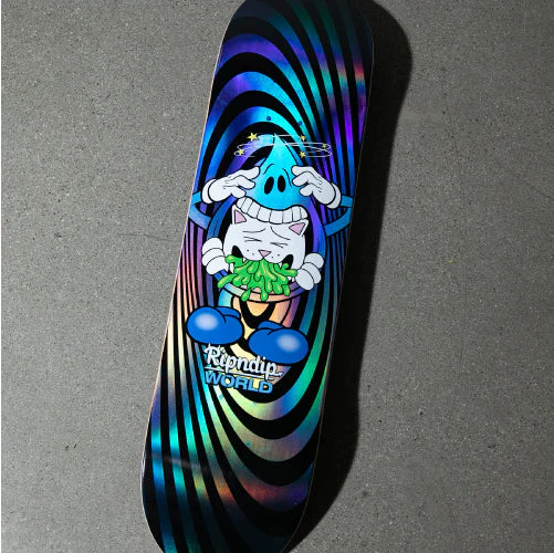 Rip N Dip X World Industries Wet Willy Nerm Skateboard Deck 8.5" - Image 5