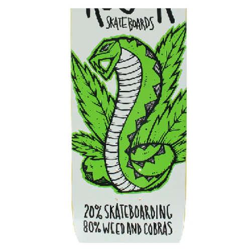 Roger Weed & Cobras Skateboard Deck 8.25" - Image 2
