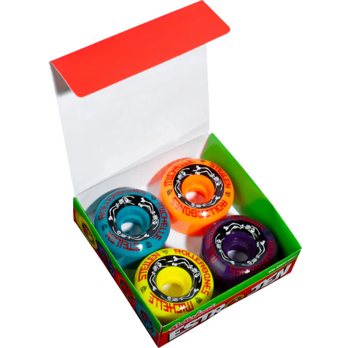 Rollerbones Moxi Michelle Steilen Quad Wheels Assorted 57MM 101A (4pk) - Image 2