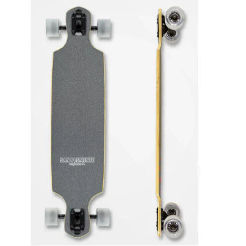 San Clemente Birds of Paradise Peacock Longboard Complete 36" - Image 4