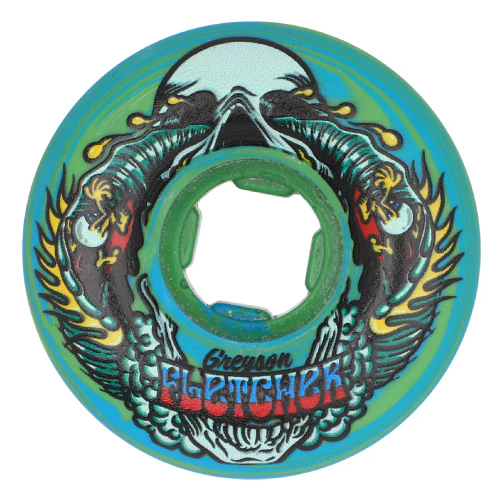 Santa Cruz Chubbies Slime Balls Greyson Fletcher Skateboard Wheels 54MM 99A