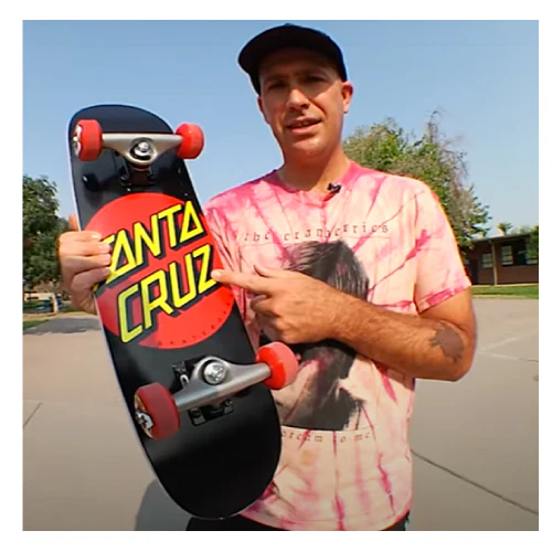 Santa Cruz Classic Dot Complete Skateboard 7.25" - Image 7
