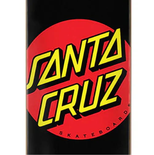 Santa Cruz Classic Dot Complete Skateboard Black 8.0" - Image 2