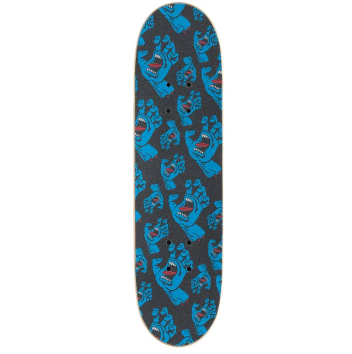 Santa Cruz Classic Dot Complete Skateboard Blue 7.25" - Image 2