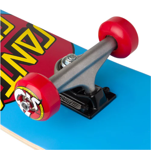 Santa Cruz Classic Dot Complete Skateboard Blue 7.25" - Image 3