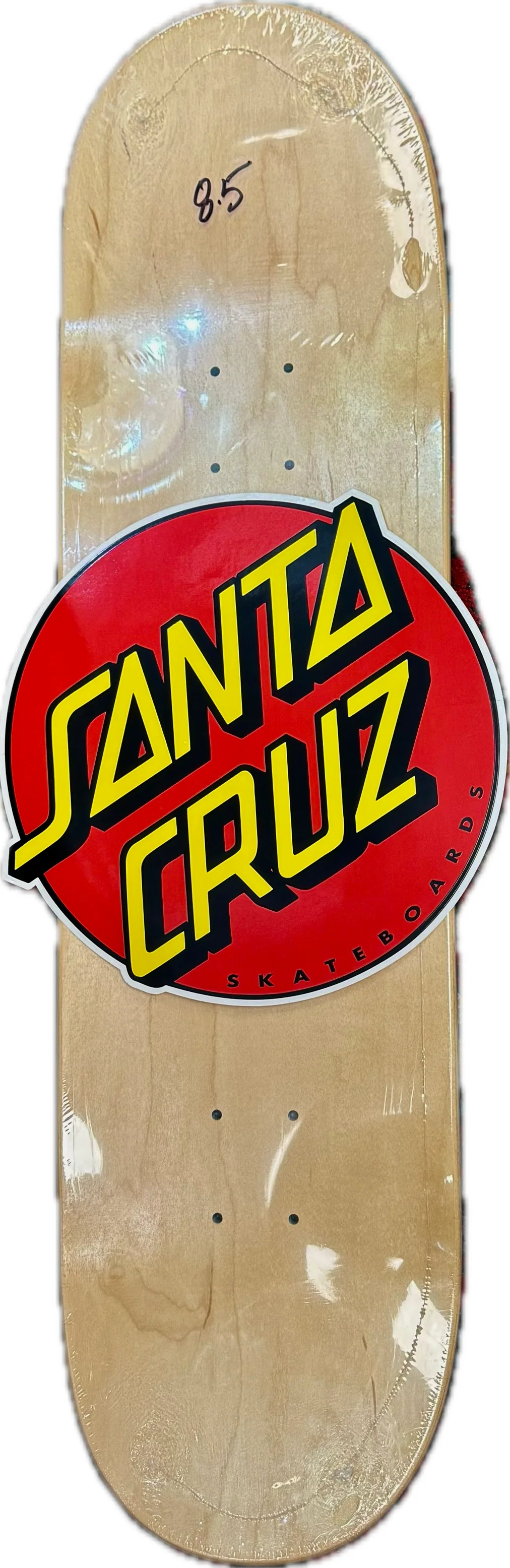 Santa Cruz Classic Round Sticker 11" - Image 2