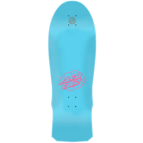 Santa Cruz Claus Grabke Exploding Clock Shaped Reissue Skateboard Deck 10.0" - Image 3