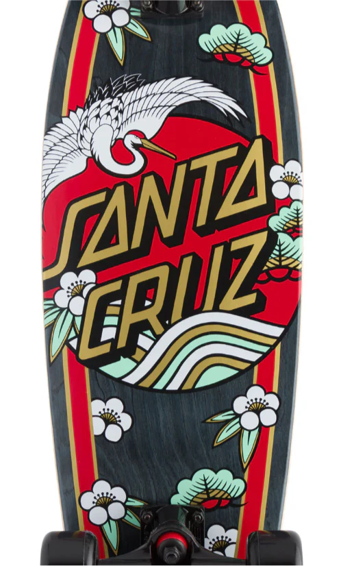 Santa Cruz Crane Dot Shark Cruiser Complete 27.7" - Image 2