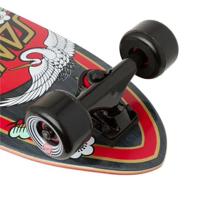 Santa Cruz Crane Dot Shark Cruiser Complete 27.7" - Image 4
