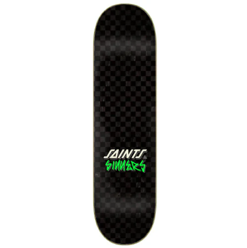 Santa Cruz David Gravette Hippie Skull Skateboard Deck 8.3" - Image 3