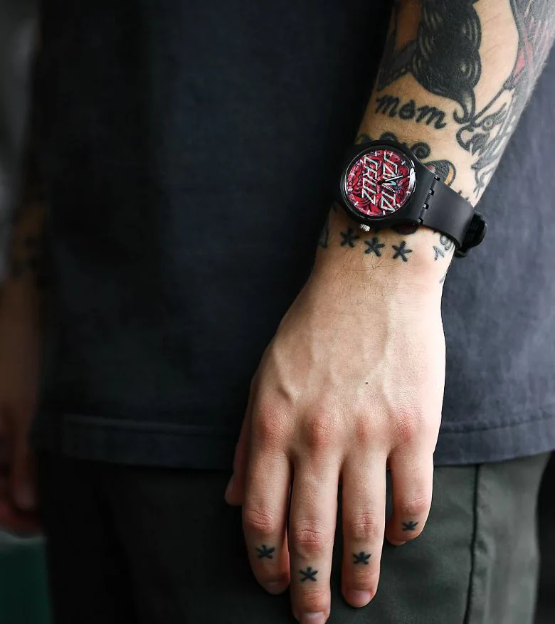 Santa Cruz Decoder Roskopp Unisex Black Watch - Image 5