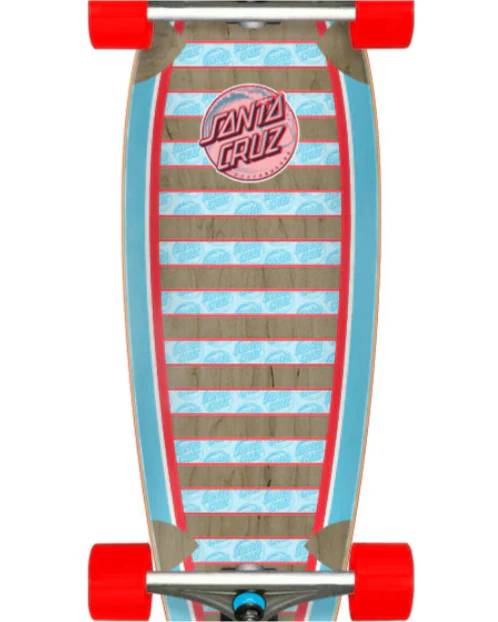 Santa Cruz Decoder Wave Pintail Cruiser Complete 33.0" - Image 2