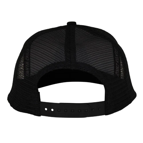 Santa Cruz Embroidered Mesh Trucker Hat - White/Black - Image 3