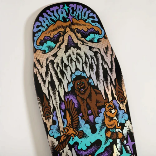 Santa Cruz Erick Winkowski Crystal Cave Shaped Skateboard Deck 10.34" - Image 4