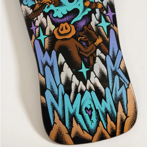 Santa Cruz Erick Winkowski Crystal Cave Shaped Skateboard Deck 10.34" - Image 5
