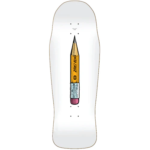 Santa Cruz Erick Winkowski Sketchbook Shaped Skateboard Deck 10.34" - Image 3