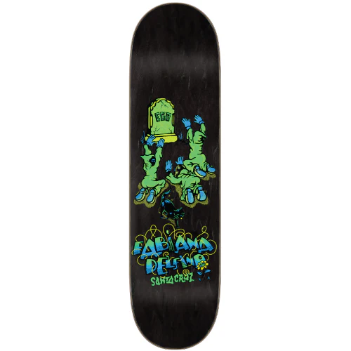 Santa Cruz Fabiana Delfino Ego Skateboard Deck Glow in the Dark 8.25"