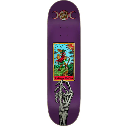Santa Cruz Fabiana Delfino Tarot VX Skateboard Deck 8.25"