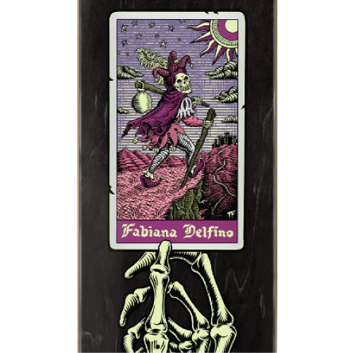 Santa Cruz Fabiana Delfino Tarot Skateboard Deck 8.0" - Image 2