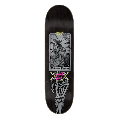 Santa Cruz FeelBase Delfino Tarot Remix Skateboard Deck 8.25" - Image 2