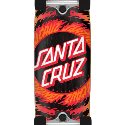 Santa Cruz Flame Ringed Dot Cruiser Complete 29.4" - Image 2