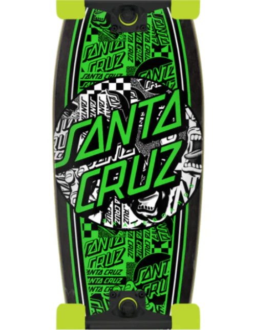 Santa Cruz Flier Collage Shark Cruiser Complete 27.7" - Image 2