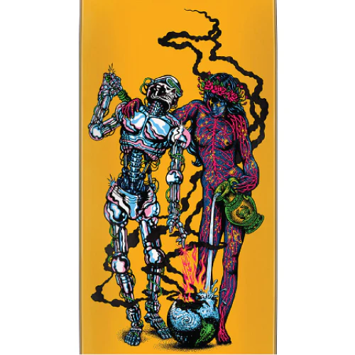 Santa Cruz Jake Wooten Duo VX Skateboard Deck 8.5" - Image 2
