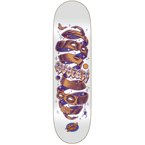 Santa Cruz Jake Wooten Unwound VX Skateboard Deck 8.5"