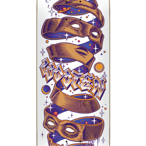 Santa Cruz Jake Wooten Unwound VX Skateboard Deck 8.5" - Image 2