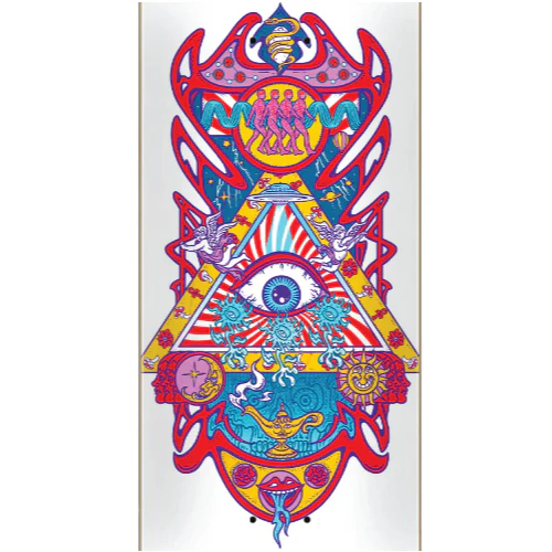 Santa Cruz Jereme Knibbs Mind's Eye Skateboard Deck 8.25" - Image 2