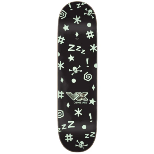 Santa Cruz VX Kevin Braun Fever Dream Skateboard Deck 8.25" - Image 3
