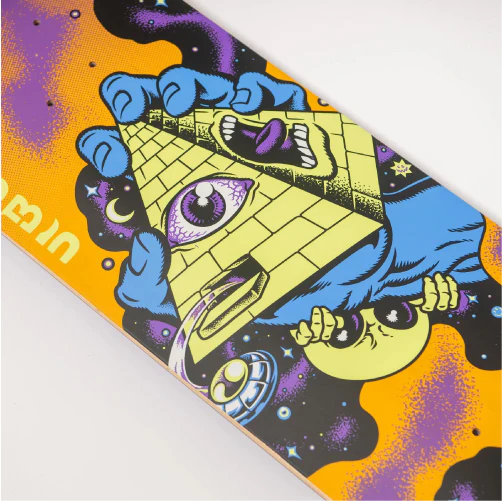 Santa Cruz Knibbs Invasion Hand Skateboard Deck 8.5" - Image 5