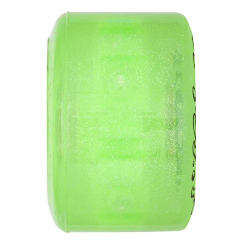 Santa Cruz *Light Ups* OG Slime Green Glitter Skateboard Wheels Green LED 60MM 78A - Image 4