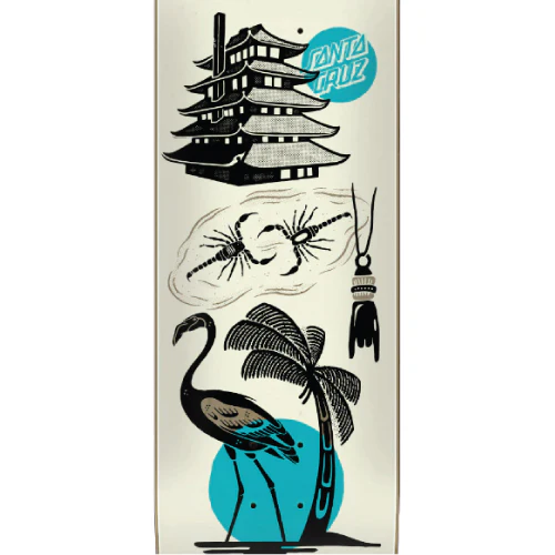 Santa Cruz Maurio McCoy Outlier Twin Tail VX Skateboard Deck 8.25" - Image 2