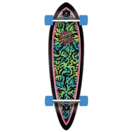 Santa Cruz Obscure Dot Pintail Cruiser Complete 33"