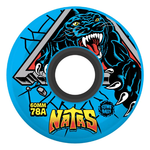 Santa Cruz OG Slime Balls Natas Reissue Wheels 60MM 78A