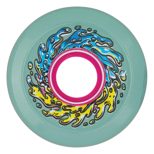 Santa Cruz OG Slime Balls Wheels Transparent Green 60MM 78A