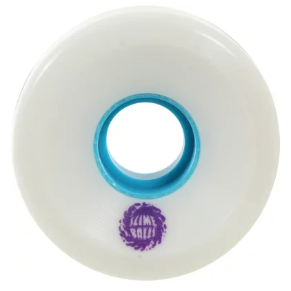Santa Cruz OG Slime Balls Skateboard Wheels White 60MM 78A - Image 2