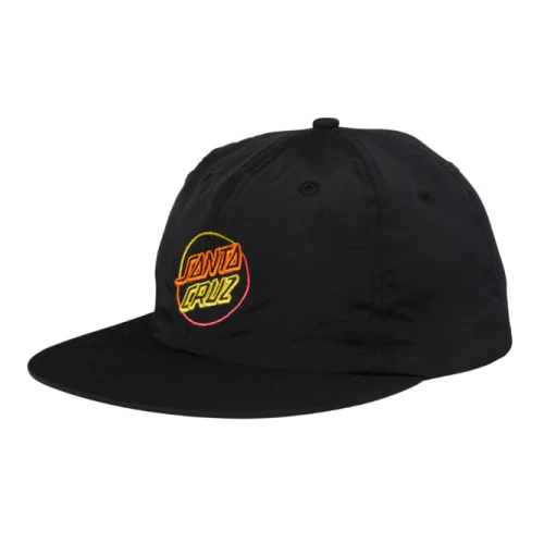 Santa Cruz Opus Strapback Mid Profile Black Hat - Image 2